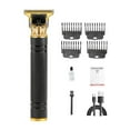 thumbnail image 1 of YOPTOP 1 Set Hair Hair Clipper Zero Blade Distance Sharp Cutter  Stuck Hair Delicate Pattern Retro Push Cutter Hair Shaver Cutting Machine Hair Salon Supply,typel, 1 of 10