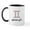 White/Black Inside, variant on CafePress - Gemini Girl Mug - 11 oz Ceramic Mug - Novelty Coffee Tea Cup