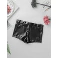 thumbnail image 5 of iiniim Kids Girls Shiny Sequins Hip-hop Jazz Dance Crop Top with Bottoms Set Black 8, 5 of 7