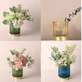 thumbnail image 5 of Makeup Brush Holder Organizer Crystal Makeup Holder for Lipstick Organizer Small Makeup Organizer Entry Retro Desktop Eyeliners Eyebrow Pencil Storage Cup Holder (Large Blue), 5 of 5