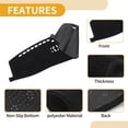 thumbnail image 6 of Unique Bargains Dashboard Cover Anti-Slip Dash Cover Mat Carpet for Ford Explorer 2020-2024 Polyester Black, 6 of 7