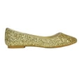 thumbnail image 4 of XY London Womens Karissa Glitter Flat Ballerina Flats, 4 of 4