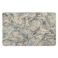 thumbnail image 1 of Modern 20x32 inch Bath Rug Runner – Marble Bath Mat in Soft & Luxurious Microfiber, Non-Slip, Long Bathroom Rug, Machine-Washable for Tub & Shower, 1 of 5