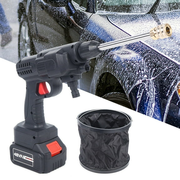 Cordless high pressure spray gun car wash pressure water nozzle cleaning machine