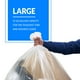 thumbnail image 5 of Reli. Bolsas De Basura Supervalue De 55 A 60 Galones | 50 Unidades | Fabricado En Estados Unidos | Servicio Pesado | Bolsas De Basura Transparentes Multiusos, 5 of 7