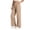 Gpants215-Khaki, variant on UAYOTSE Teen Girls Casual Pull On Pants High Rise Wide Leg with Pockets Everyday School Work Bottoms Autumn,Sizes 13-14 Years