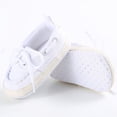 thumbnail image 5 of Baby Boys Girl Newborn Shoes Kids Denim Soft Sole First Walkers Toddler Infant Anti-Slip Prewalker Sneaker Shoes, 5 of 7