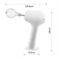 thumbnail image 4 of Batidora de Alimentos Eléctrica Portátil Inalámbrica, Batidora Automática para Masa, Huevos, Repostería, Crema, Herramienta de Cocina ., 4 of 5