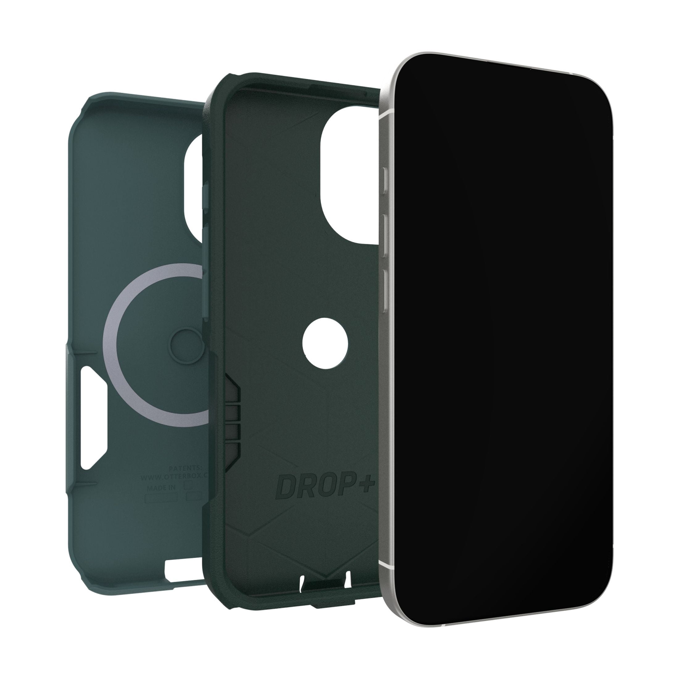 OtterBox Commuter Series Case with MagSafe and Camera Control for Apple iPhone 17 - Green