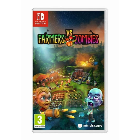 Farmers vs Zombies (Nintendo Switch) Our zombies are vicious vegetarians!