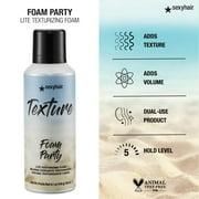 إسفنج SexyHair Texture Foam Party Lite Texturizing Foam 5.2 أونصة