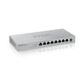 thumbnail image 1 of Conmutador No Administrado Zyxel Multigig Ethernet De 8 Puertos Y 2,5 Gbb | 8 Puertos 100/1G/2,5G Mbps | Conectar Y Reproducir | Carcasa Metálica | Montaje En Escritorio O Pared | Divisor Ethernet Mg-, 1 of 5