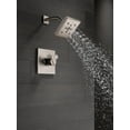 thumbnail image 2 of Delta Rp70171-15 1.5 GPM Universal 6" Wide Single Function Shower Head - Brilliance, 2 of 7