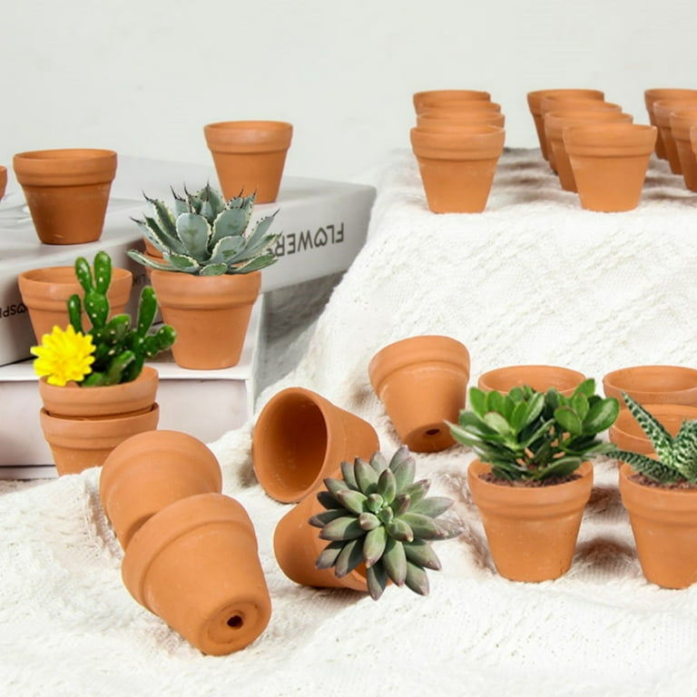 white plastic plant containers SUNPACK 2.5" Heavy Duty Seed Starter Square Pot