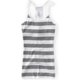 thumbnail image 1 of Aeropostale Racer Back Built In Bra Cami Tank Top para mujer, blanco, mediano, 1 of 1