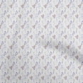 thumbnail image 1 of oneOone Viscose Jersey Medium Blue Fabric Watercolor Floral Sewing Craft Projects Fabric Prints By Yard 60 Inch Wide, 1 of 4