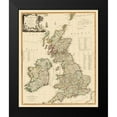 thumbnail image 2 of Laurie 15x18 Black Modern Framed Museum Art Print Titled - Ireland England Scotland Wales - Laurie 1794, 2 of 5