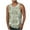 Mint Green, variant on Aueoeo Men's Beach Tank Tops Palm Tree Graphic Tee Shirt Casual Summer Hawaiian Sleeveless T-Shirts for Men Vacation Vests Fashion Gym Workout Tank Top S-XXL Orange