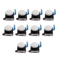 thumbnail image 1 of Seitruly Joystick analógico de 10 Uds con empuñaduras de palanca de mando, piezas de Sensor, botón, mango izquierdo, Kit de controlador Videojuegos y accesorios Blanco, 1 of 6