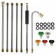 thumbnail image 1 of Rewera UEWWBZ Herramienta de limpieza de canalones para lavadora a presión, boquilla de lanza para limpiador de techos, accesorios de limpieza de ventanas, 1 of 5