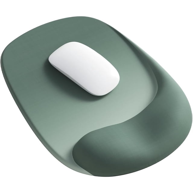 Ergonomic Mouse Pad, Gel Wrist Support for Pain-Free Computing, Non-Slip Desk Mat for Office, Gaming & Home Workspaces (Sage Green)