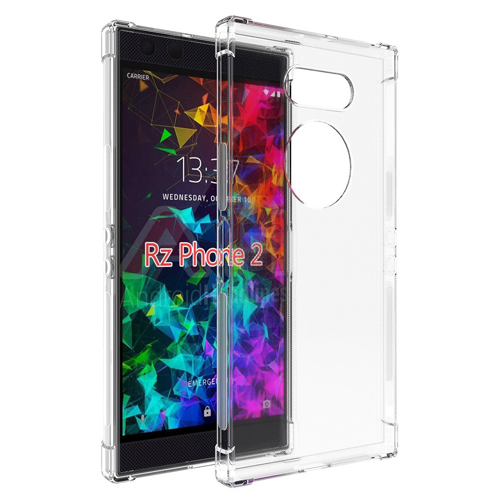 Razer Phone 2 Case, Premium Slim Fit Flexible Shockproof TPU Phone