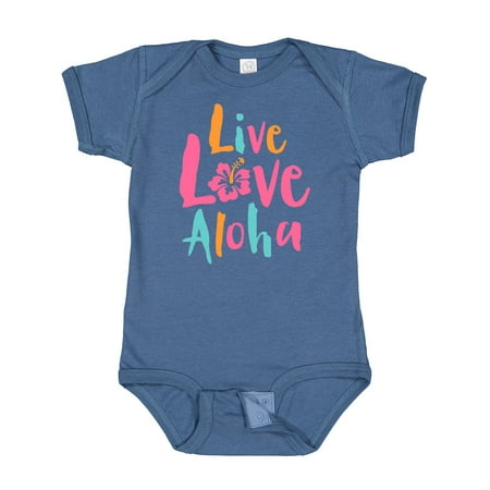 

Inktastic Live Love Aloha Gift Baby Boy or Baby Girl Bodysuit