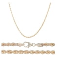 thumbnail image 1 of Cadena Torsal Hueca de Oro Italiano 10K 3.8mm 60cm Imperial Jewelry, 1 of 5