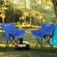 thumbnail image 5 of Silla Plegable para Camping Pesca Playa y Exteriores de Lona Impermeable Ligera y Ergonomica con Estructura de Acero y Funda Transportadora, 5 of 5