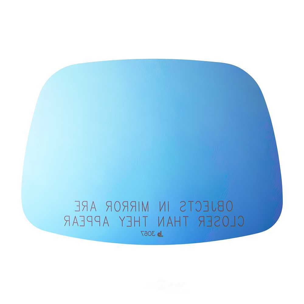 Burco Side View Mirror Replacement Glass - Blue Glass - 3067