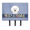 thumbnail image 1 of Carolines Treasures BB1403TH68 Bichon Frise Welcome Leash & Key Holder, 1 of 3