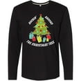 thumbnail image 3 of Inktastic Rockin' Around the Christmas Tree Long Sleeve T-Shirt, 3 of 5