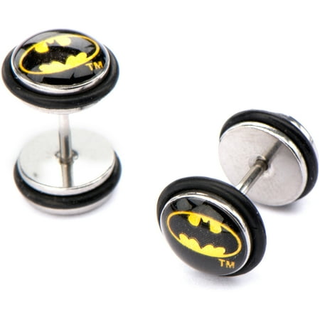 Batman Steel Stud Ear Plugs