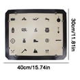 thumbnail image 2 of JZCHUNTOY Silicone Heat Resistant Mat, 1 Piece Non Slip Food Grade Trivet Mat, Waterproof Non Stick High Temperature Resistant Pad, Multipurpose Kitchen Mat for Hot Pots, Pans, Countertop Protection, 2 of 9