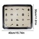 thumbnail image 1 of Tapete de silicona antiadherente para hornear,protector de encimera resistente al calor,tapete de cocina multiusos para hornear,cocinar y preparar alimentos., 1 of 9