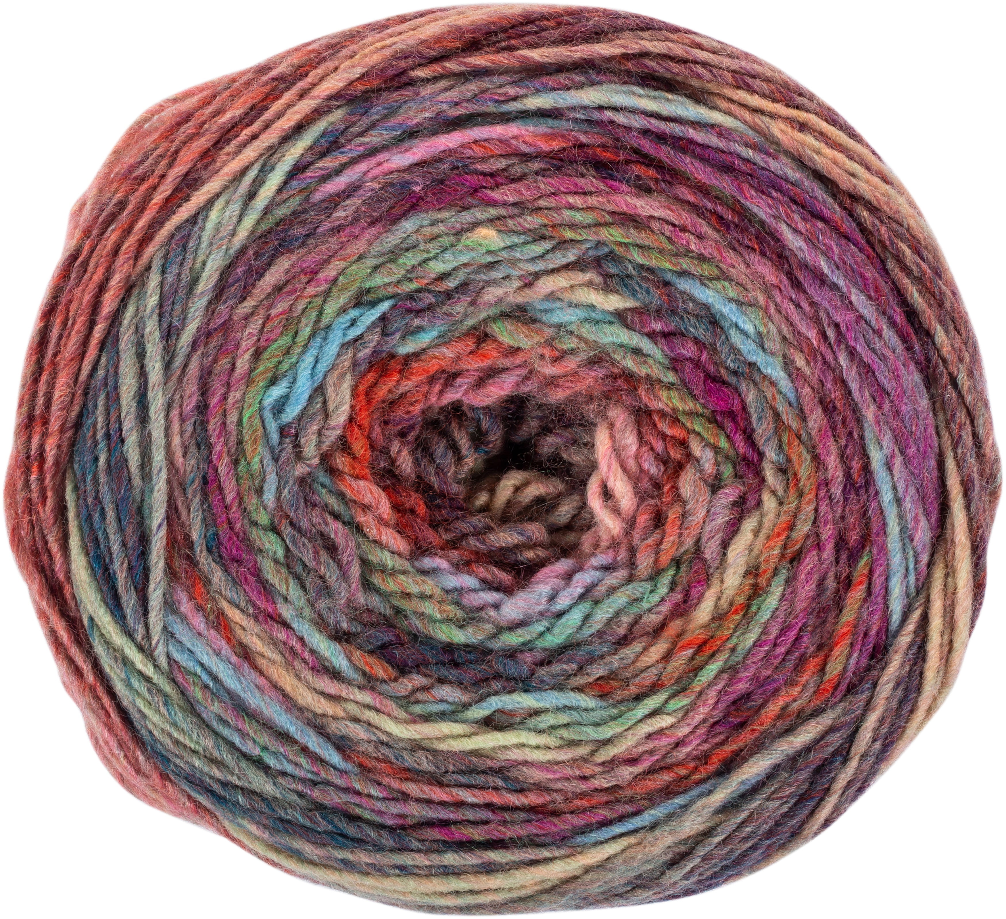 Red Heart E890-0825 Yarn Roll with it Melange-Hollywood 