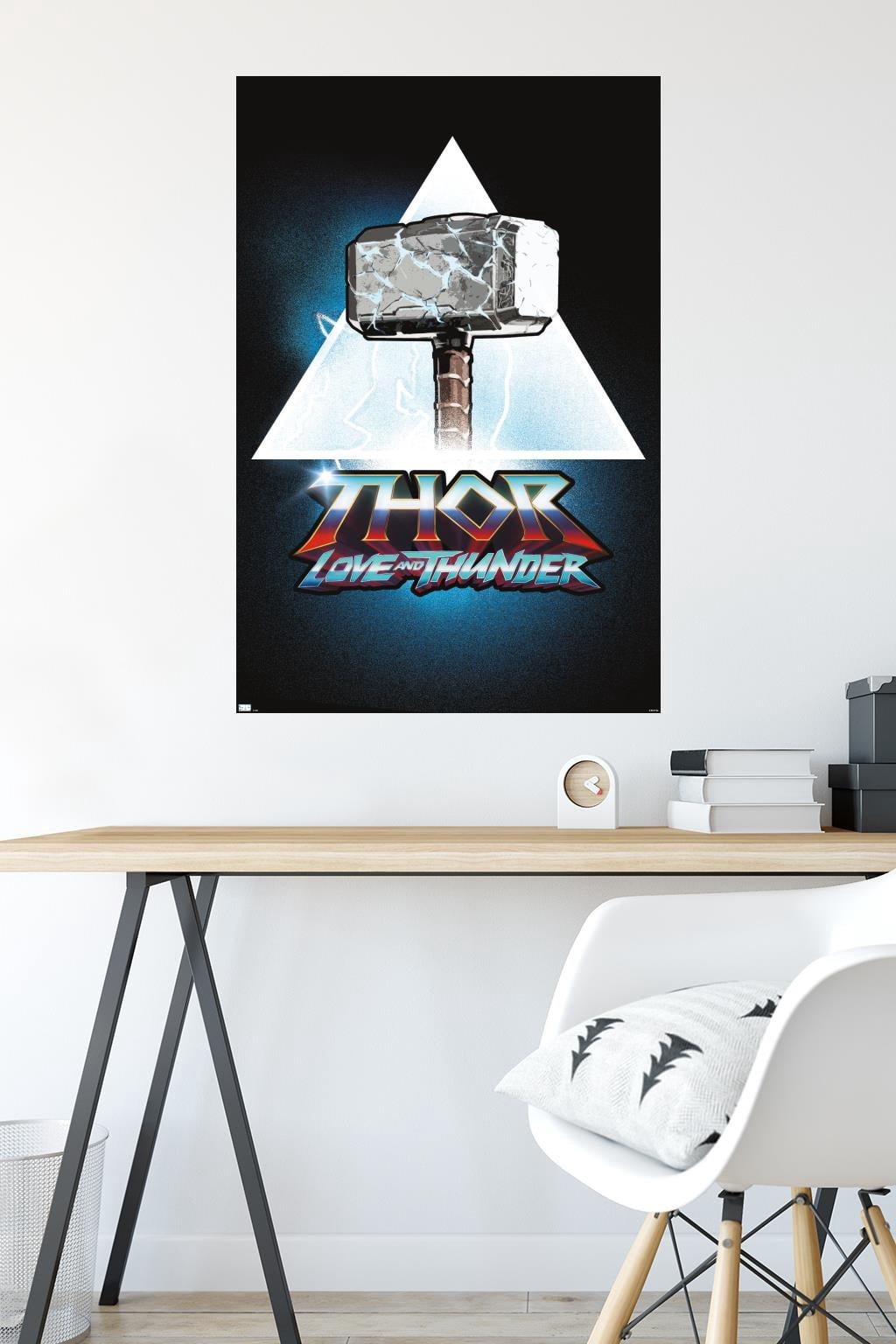 Marvel Thor: Love and Thunder - Logo Wall Poster, 22.375" x 34"