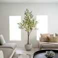 thumbnail image 3 of Nearly Natural 6ft. Lighted Artificial Fruiting Olive Tree with 280 Warm White LED Lights, 3 of 8
