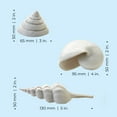 thumbnail image 4 of biOrb White Seashell Set - Small Aquarium Decor, 4 of 10