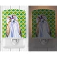 thumbnail image 2 of Caroline's Treasures SS4396CNL Shih Tzu St. Patrick's Day Shamrock Portrait Ceramic Night Light, 6x4x3", multicolor, 2 of 2