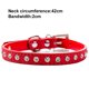 thumbnail image 2 of Collar para perros ancho y grueso con remaches de cuero. Adecuado para cuellos de 14" a 17", variedad media., 2 of 5
