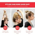 thumbnail image 4 of Bobby Pins - 30 Pack - Black - 1.95 Inches - Beautiful Twist Hair Accessories for Women and Kids - Easy Bobby Pins for Fast and Secure Buns, Messy Styles, and Updos, 4 of 8