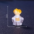 thumbnail image 2 of Adorable Mini Halloween Pumpkin Figurines DIY Accessories For Home Decoration Perfect For Table Top And Festive Celebrations Unique Festive, 2 of 4