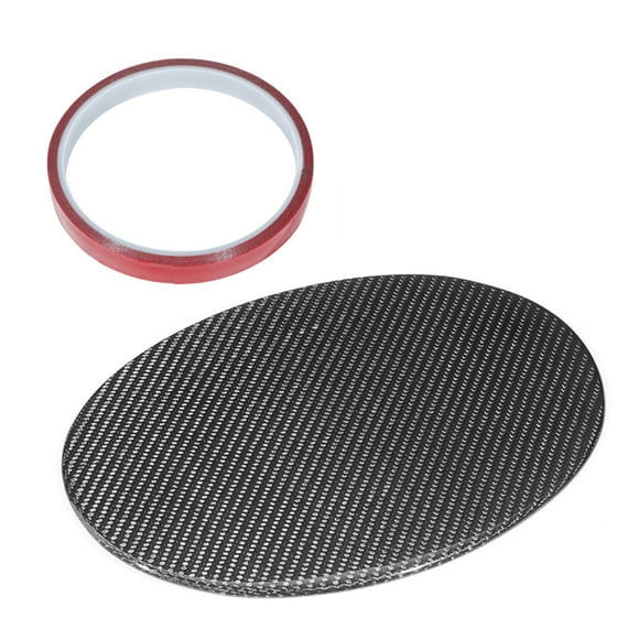 Carbon Fiber Fuel Trim Carbon Fiber Trim Car Modified Carbon Fiber Fuel Cover Trim Fit For Giulia 17-19