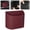 Red, variant on Car Trash Can with Seatback Mount (Black) - Spillproof Vehicle Garbage Holder & Storage Organizer, Wipeable Auto Trash Bag for Road Trips, Camping & Daily Commute