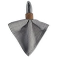 thumbnail image 3 of Design Imports Ensemble de Serviettes Grises Variées de 6, 3 of 4