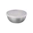 thumbnail image 2 of Tramontina 6-Piece Stainless Steel Bowl Shape Container Set with Frosted Lids, Dishwasher Safe, 2 of 4