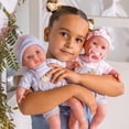 thumbnail image 5 of Berenguer Boutique 30050 TWINS- 15” Soft Body Baby Dolls - 12 Piece Gift Set with Open/Close Eyes- Perfect for Children 2+, 5 of 5