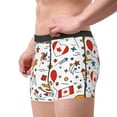 thumbnail image 3 of Kdxio Men's Boxer Briefs with Canada Day Print - Comfortable and Breathable Underwear for Everyday Wear, 3 of 7