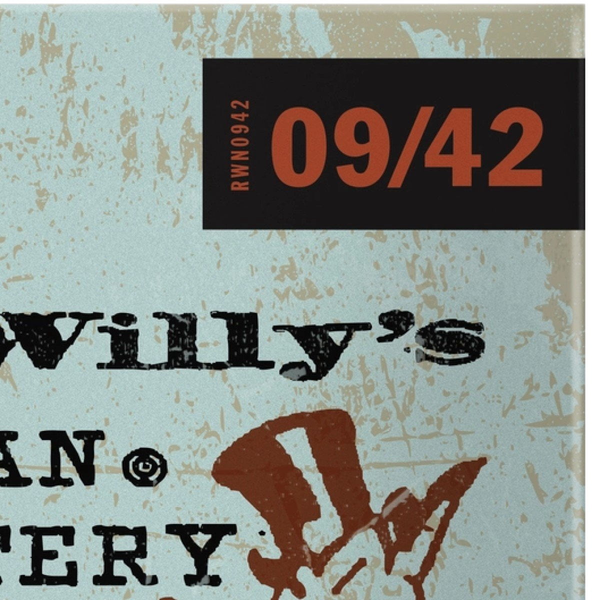 Reverend Willy's Mexican Lottery Brand Guitar Strings  Electric  3 Sets  09-42